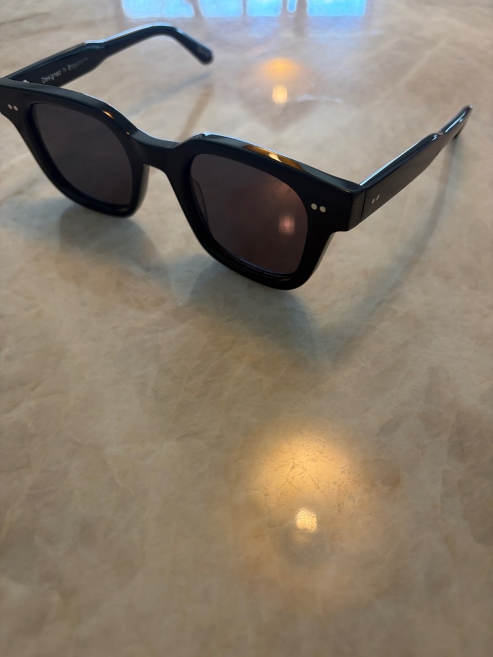 Classic Black Square Women's Sunglasses Chimi 04 black sunglasses